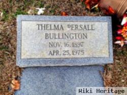 Thelma Ora Persall Bullington