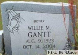 Willie M. Gantt