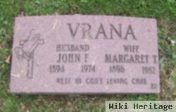John F Vrana