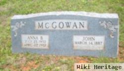 Anna B Mcgowen