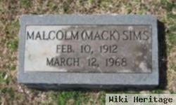 Malcolm "mack" Sims