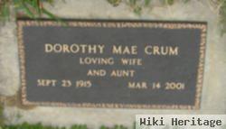 Dorothy Mae Sims Crum