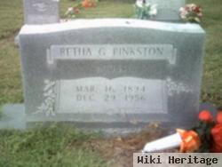 Retha G Pinkston