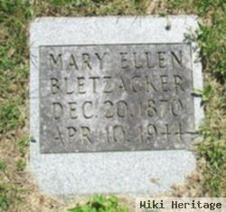 Mary Ellen Bletzacker