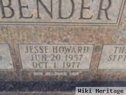 Jesse Howard Bender