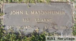 John L Masonheimer, Jr