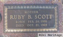 Ruby B Scott