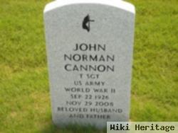 John Norman Cannon