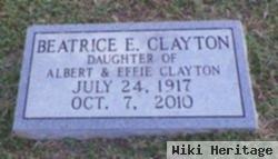 Beatrice Eunice "miss Bea" Clayton