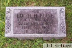 Edith H Hensinger Kline