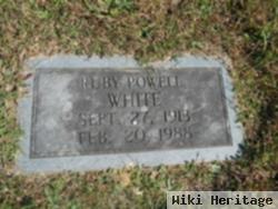 Ruby Powell White