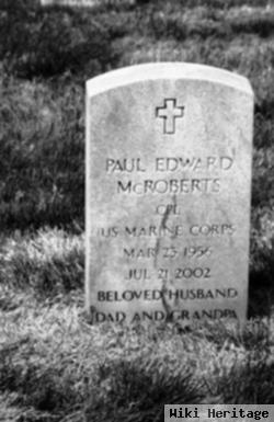 Paul Edward Mcroberts