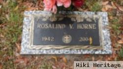 Rosalind V Horne