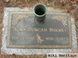 Alma Duncan Holmes