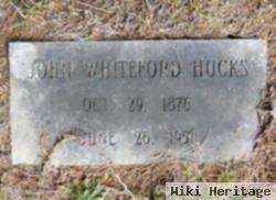 John Whiteford Hucks