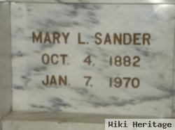 Mary L Sander