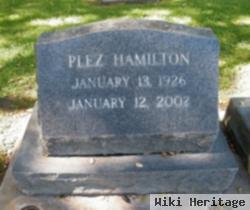 Lt. Comdr Plez Hamilton