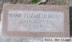 Mamie Elizabeth Brown