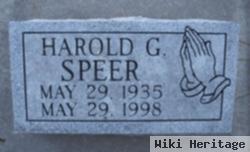 Harold Speer