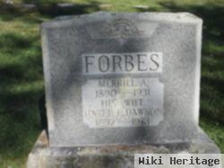 Merrill A Forbes