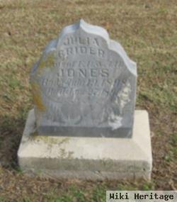 Julia Grider Jones