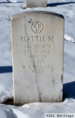 Hattie M Phillips