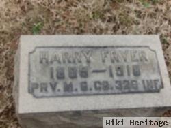 Pvt Harry Fryer