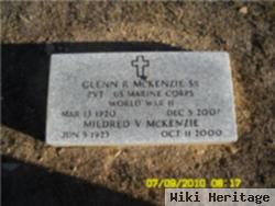 Pvt Glenn Robert Mckenzie, Sr