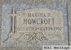 Martha H Howcroft