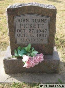 John Duane Pickett