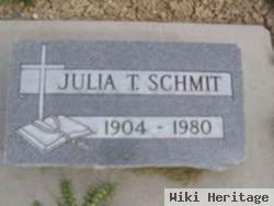 Julia T Schmit