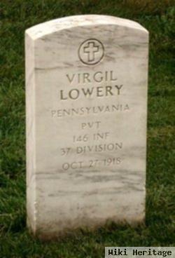 Pvt Virgil Lowery