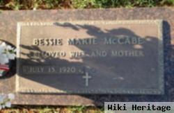 Bessie Marie Mccabe