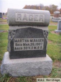 Martha Matilda "mattie" Frantz Rager