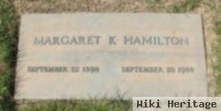 Margaret K Hamilton