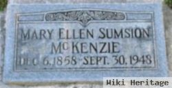 Mary Ellen Sumsion Mckenzie