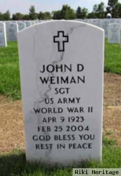 John D Weiman