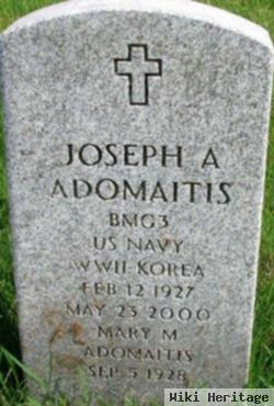 Joseph A Adomaitis