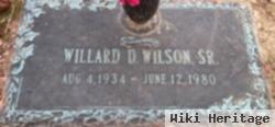 Willard D Wilson, Sr