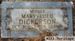 Mary Lulu Stewart Dickerson