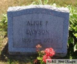 Alice P. Dawson