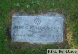 Jane G Hollingworth