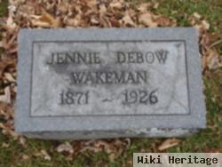 Jennie Debow Wakeman