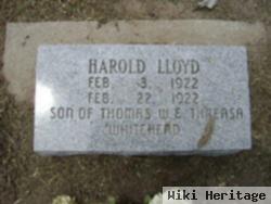 Harold Lloyd Whitehead