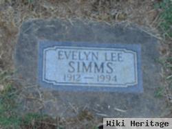 Evelyn Lee Simms