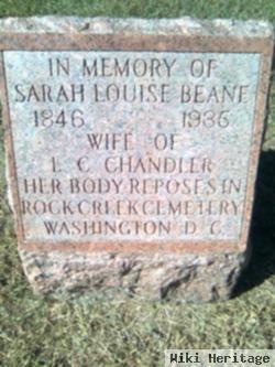 Sarah Louise Beane Chandler