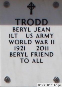 Beryl Jean Trodd