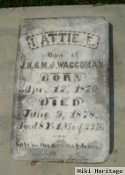 Hattie E Waggoman