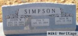 Iva Y Simpson