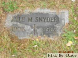 Lyle M Snyder